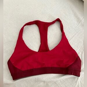 Lululemon box it out sports bra, Oxblood / Deep Rouge, Size 4